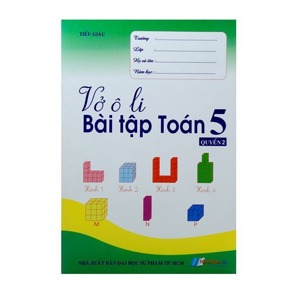  Vở Ô Li Bài Tập Toán Lớp 5 - Quyển 2 