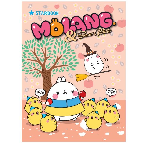  Tập Học Sinh STARBOOK Molang & Snow White (96 Trang) 