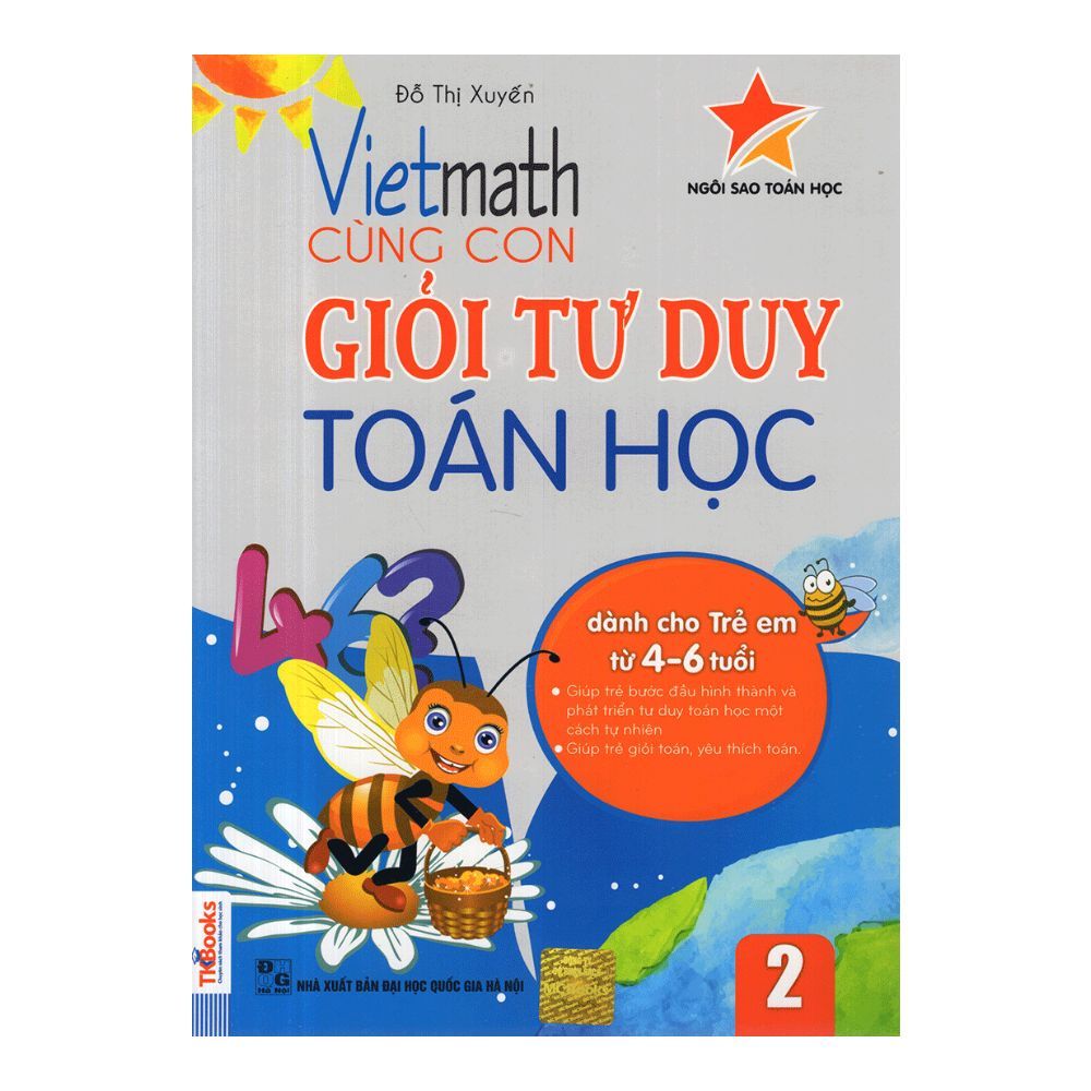  Vietmath - Cùng Con Giỏi Tư Duy Toán Học - Tập 2 