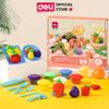  Bộ Đất Nặn Đất Sét Deli Cho Bé - Tạo Hình Đồ Ăn Hình Hoa Quả 