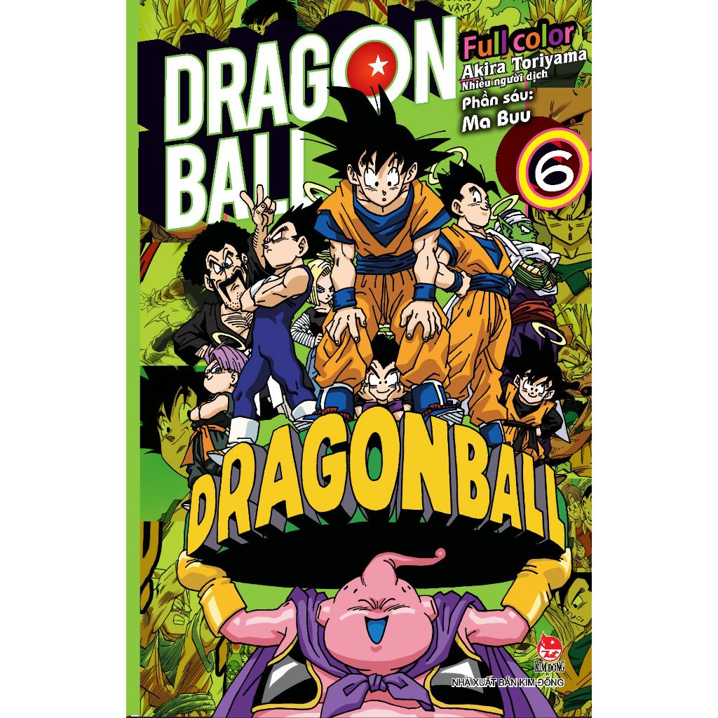  Dragon Ball Full Color - Phần sáu - Ma Buu - Tập 6 