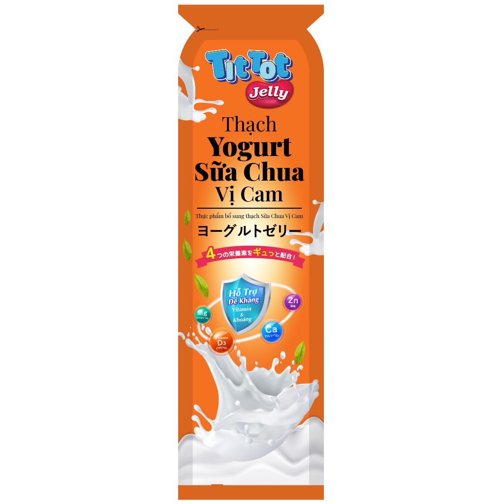  Thạch sữa chua vị Cam 30g *68 