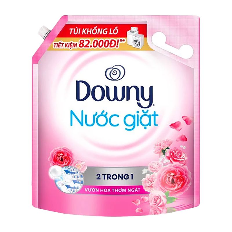  Nước Giặt Downy Túi 2kg - Vườn Hoa Thơm Ngát 