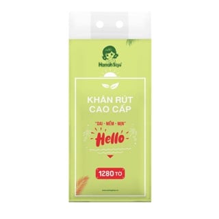 Khăn rút dạng treo Hannah - Seyo 1280 tờ (195x160mm_500gr)