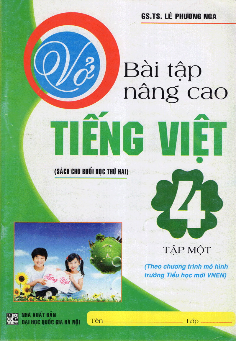  Vở Bài Tập Nâng Cao Tiếng Việt 4 (Tập 1) 