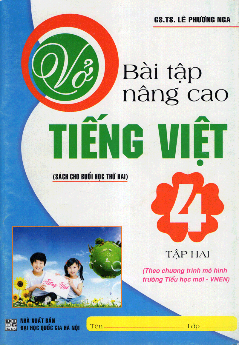  Vở Bài Tập Nâng Cao Tiếng Việt 4 (Tập 2) 