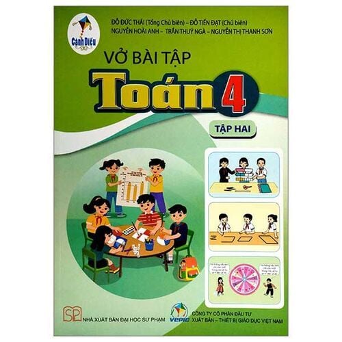  Vở Bài Tập Toán 4 - Tập 2 - Cánh Diều 