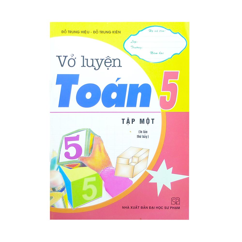  Vở Luyện Toán 5 - Tập 1 