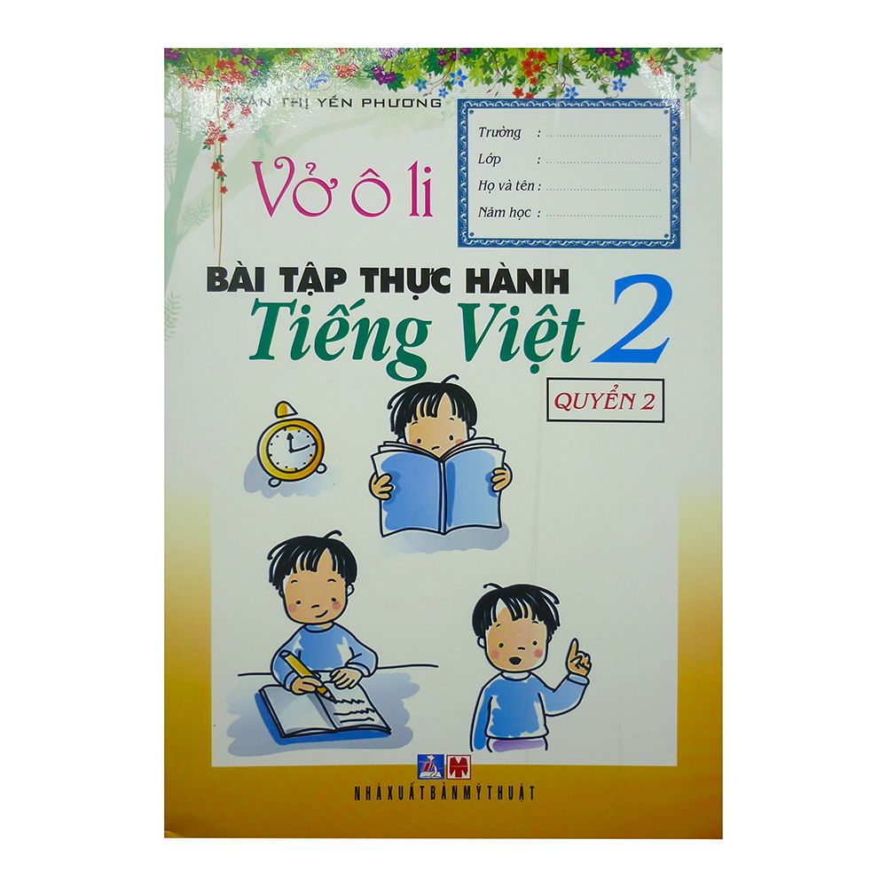  Vở Ô Li Bài Tập Thực Hành Tiếng Việt 2 (Quyển 2) 