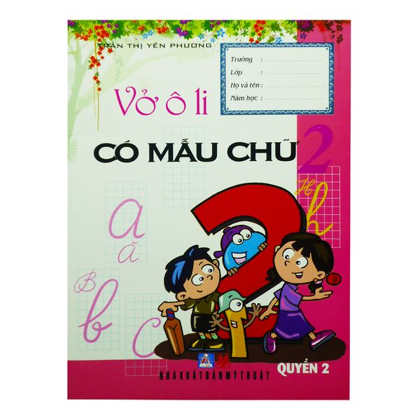  Vở Ô Li Có Mẫu Chữ Lớp 2 - Tập 2 