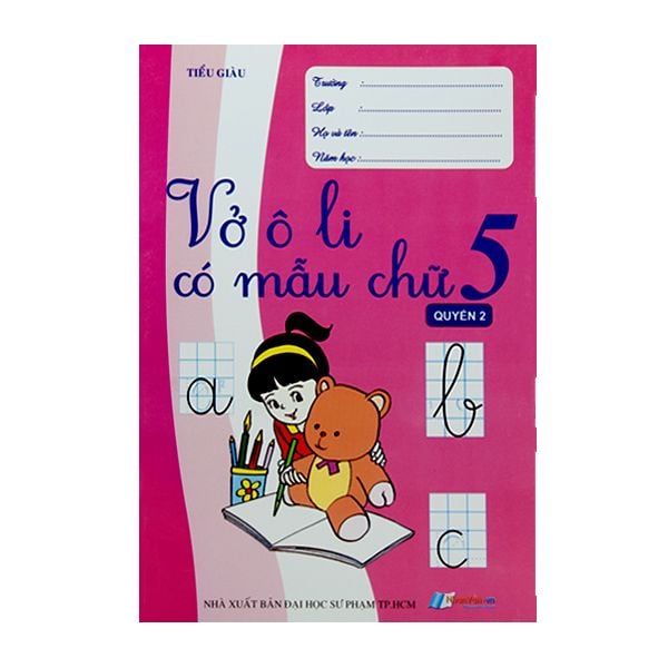  [PHIÊN CHỢ SÁCH CŨ] Vở Ô Li Có Mẫu Chữ Lớp 5 - Quyển 2 