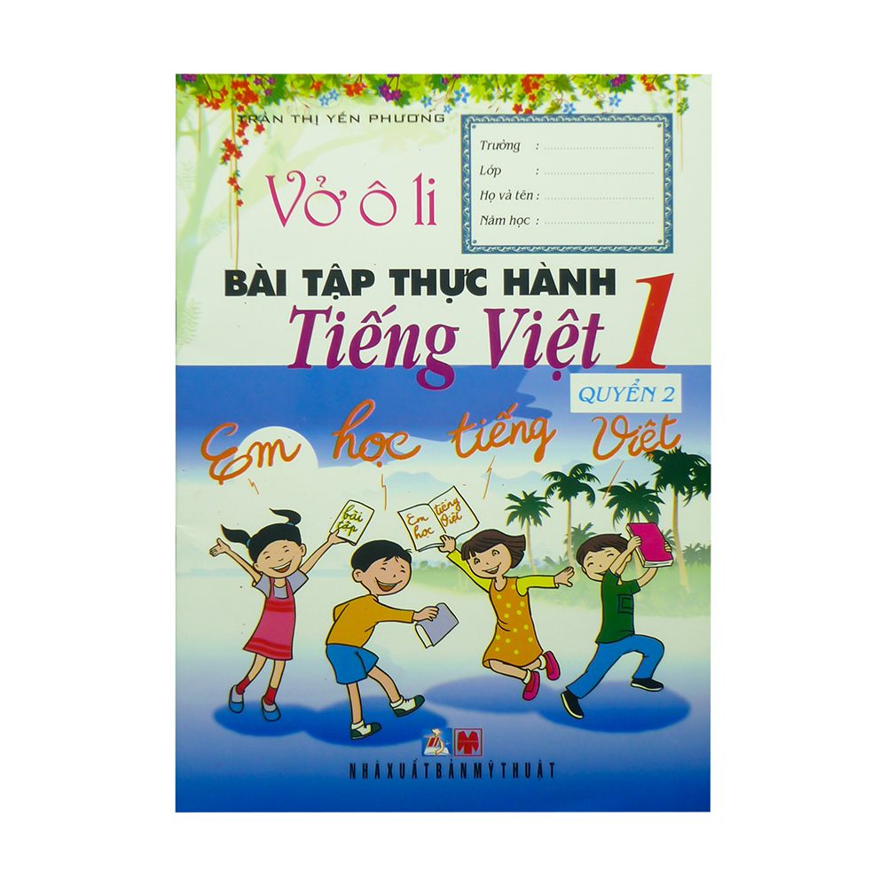  Vở Ô Li Thực Hành Tiếng Việt Lớp 1 - Quyển 2 