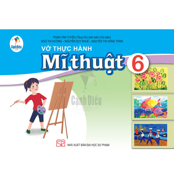  Vở Thực Hành Mĩ Thuật 6 - Cánh Diều 