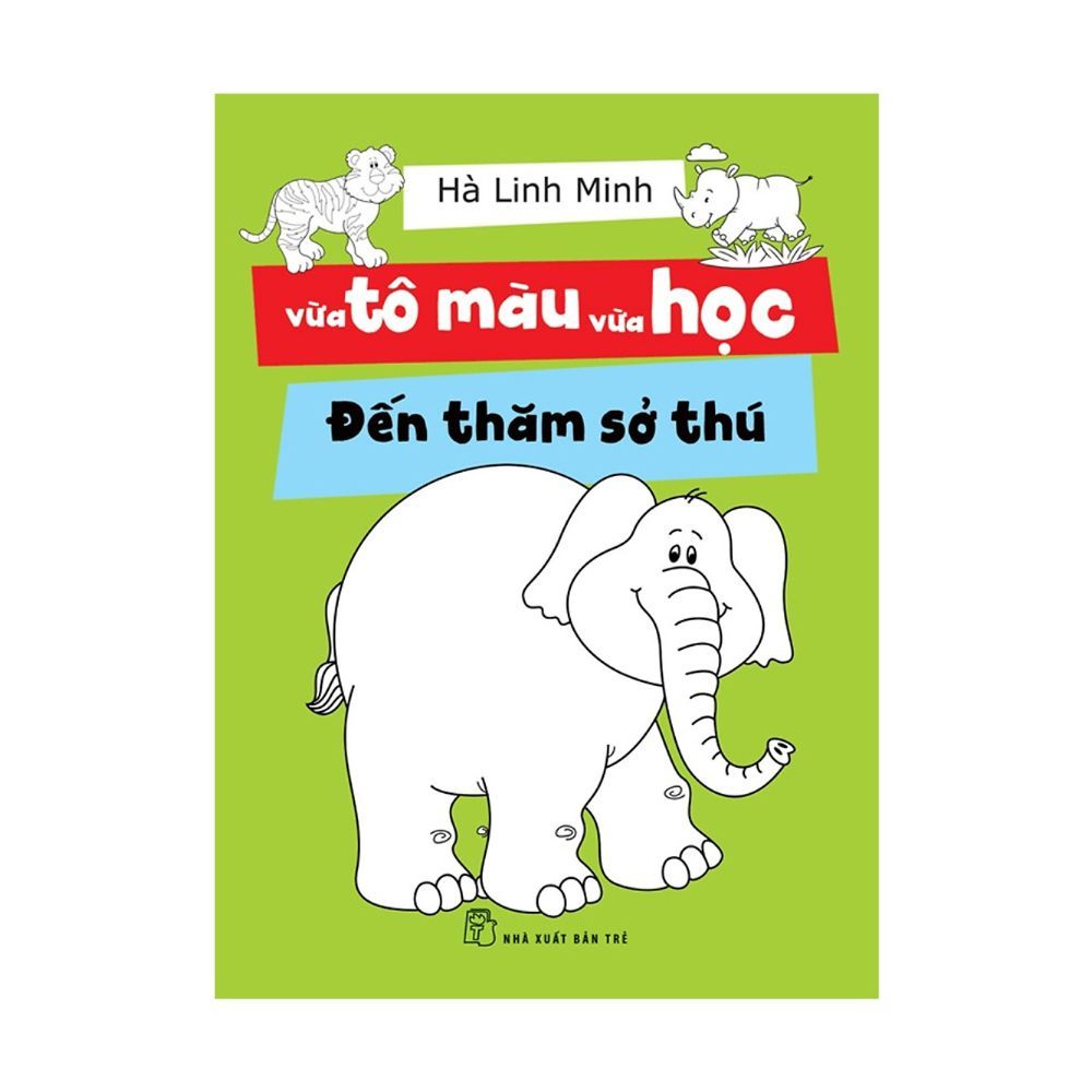  Vừa Tô Màu Vừa Học - Đến Thăm Sở Thú 