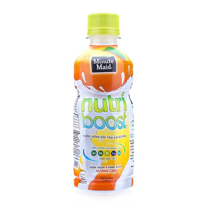  Nước Uống Sữa Trái Cây Bổ Dưỡng NutriBoost Vị Cam - 297ml/Chai 