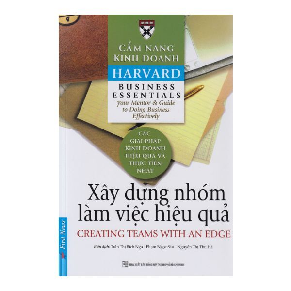  Cẩm Nang Kinh Doanh - Xây Dựng Nhóm Làm Việc Hiệu Quả 