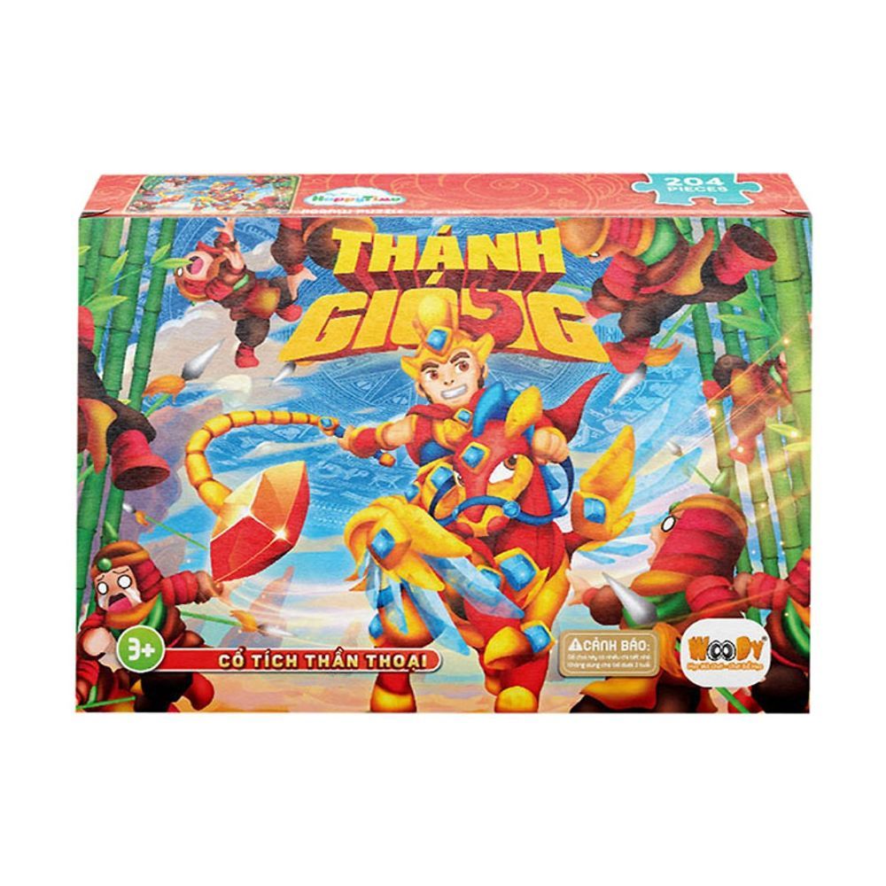  Xếp Hình Puzzle Thánh Gióng Woody 