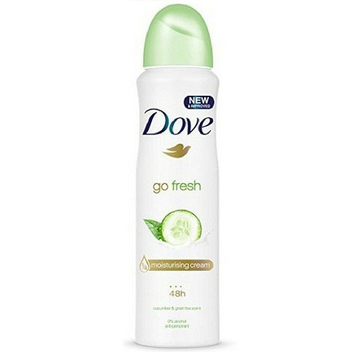 Xịt Khử Mùi Dove Go Fresh Dưa Leo & Trà Xanh 150ml 