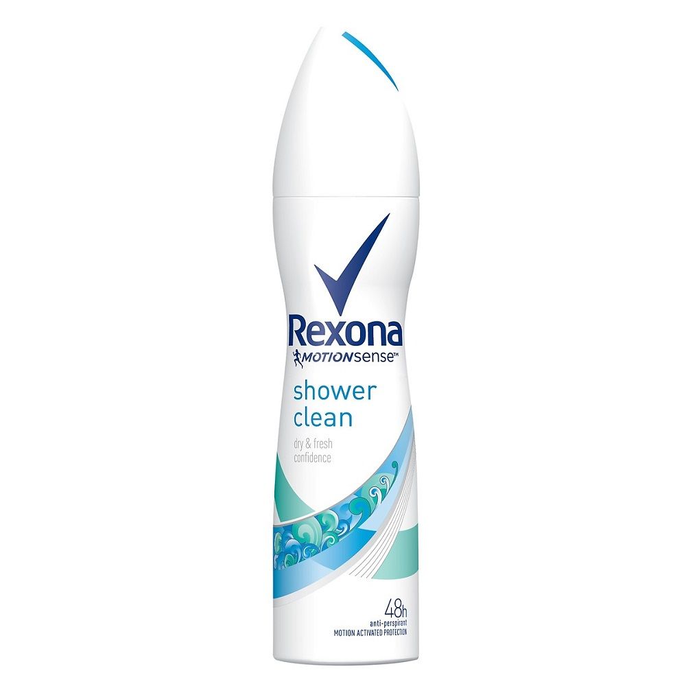  Xịt Ngăn Mùi Rexona Shower Clean Dành Cho Nữ (150ml) 