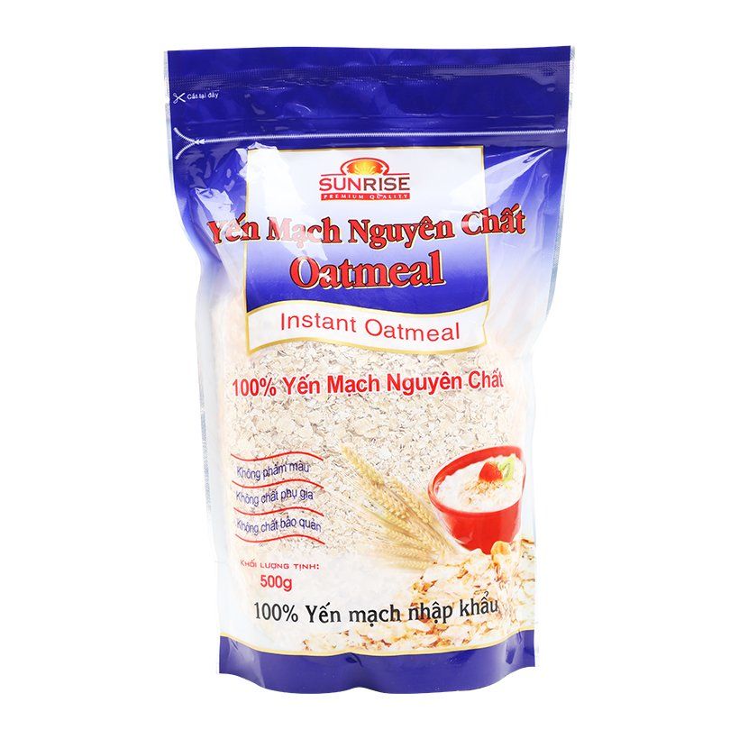  Yến Mạch Nguyên Chất Oatmeal (500g) 