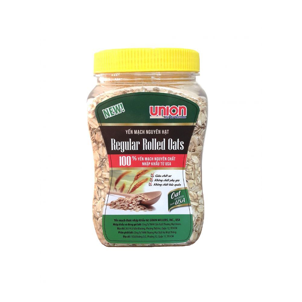  Yến Mạch Nguyên Hạt Union (500g) 