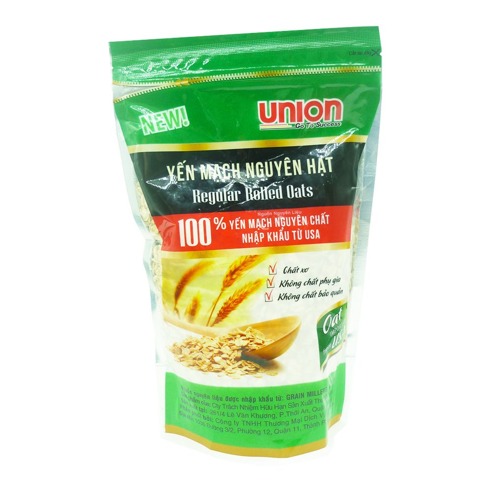  Yến Mạch Nguyên Hạt Union Gói (400g) 