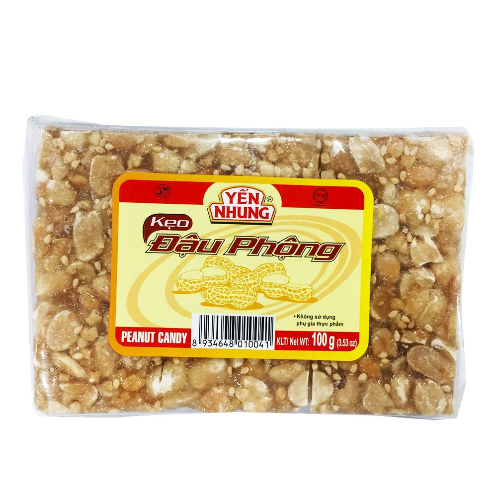  Yến Nhung - Kẹo Đậu Phộng (100g) 