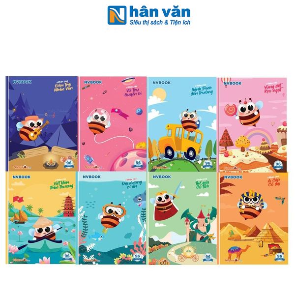 Tập Học Sinh Độc Quyền NVBOOK 96 trang - 80gsm