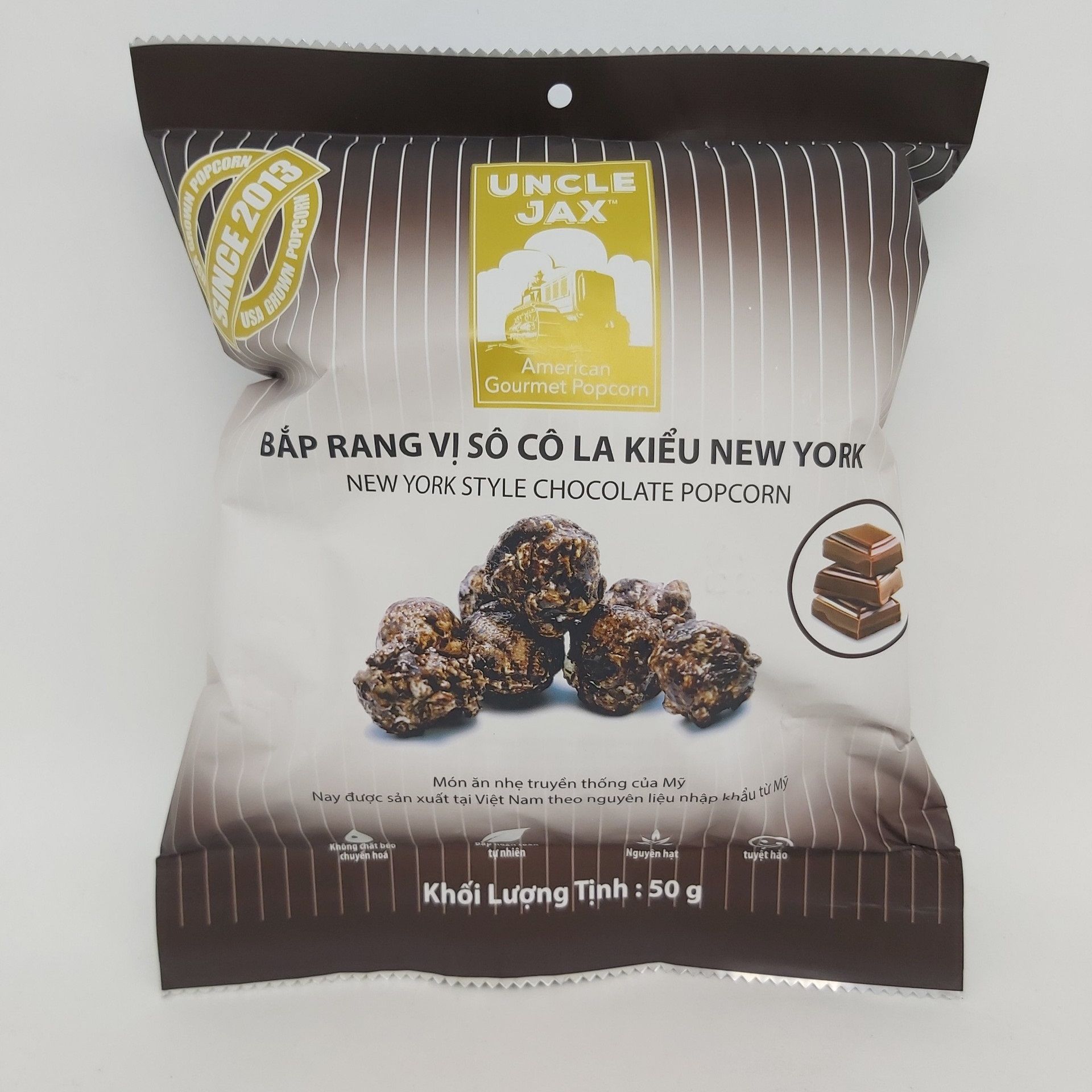  Bắp rang vị Sôcôla hiệu New York 50 g 