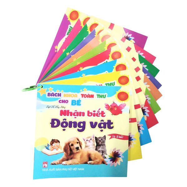  Bách Khoa Toàn Thư Cho Bé - Động Vật - Trọn Bộ 10 Quyển 