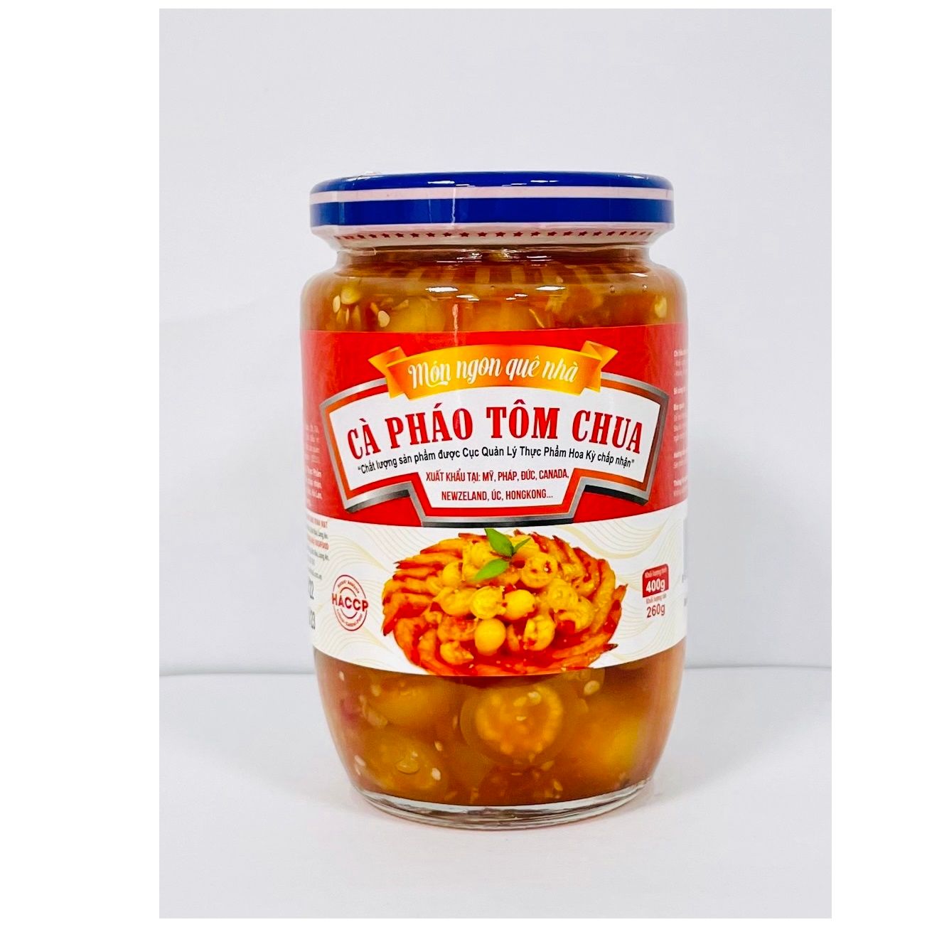  Cà Pháo Tôm Chua - 400g 