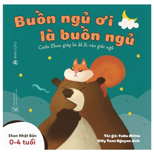  Ehon Giúp Bé Dễ Đi Vào Giấc Ngủ - Buồn Ngủ Ơi Là Buồn Ngủ 