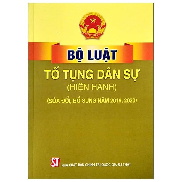  Bộ Luật Tố Tụng Dân Sự (hiện hành) (sửa đổi, bổ sung năm 2019, 2020) 