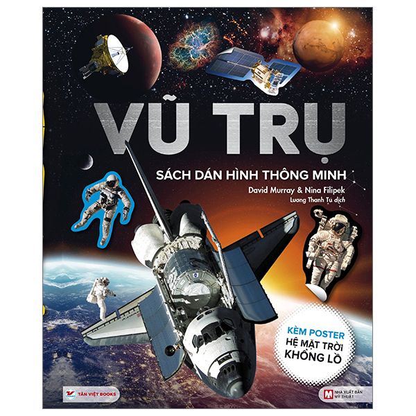  Vũ Trụ  - Sách dán hình thông minh 