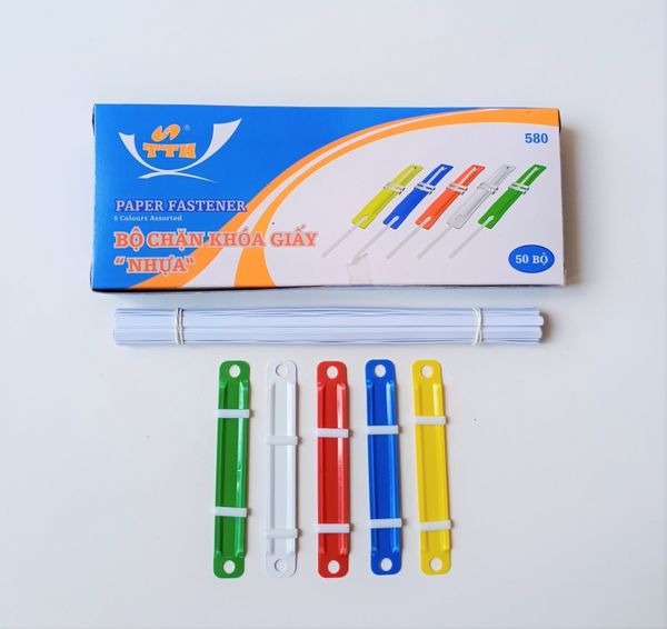 Kẹp Acco Nhựa - Bộ Chặn Khóa Giấy - TTH 580
