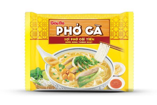  Phở Gà Gấu Đỏ 30 gói x 65g 