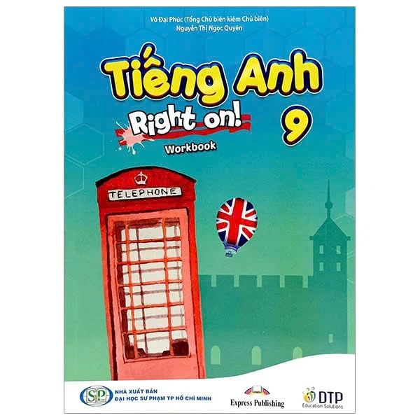  Tiếng Anh Lớp 9 Right On! Workbook - Sách Bài Tập - Y4 - 2025 