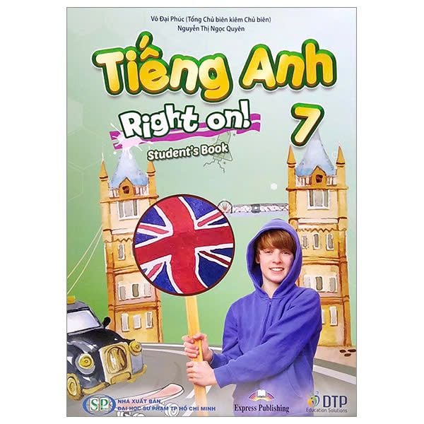  Tiếng Anh Lớp 7 - Right On - Student's Book (Sách Bài Học) - 2025 