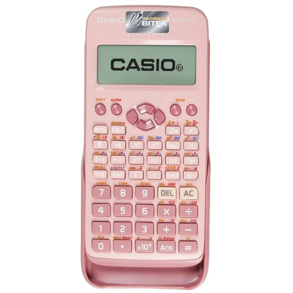 Máy Tính CASIO FX580 VN X-PK - Màu Hồng