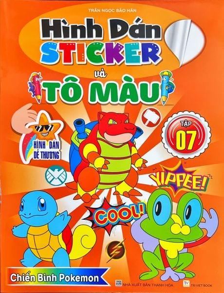  Hình dán sticker và tô màu T.7 