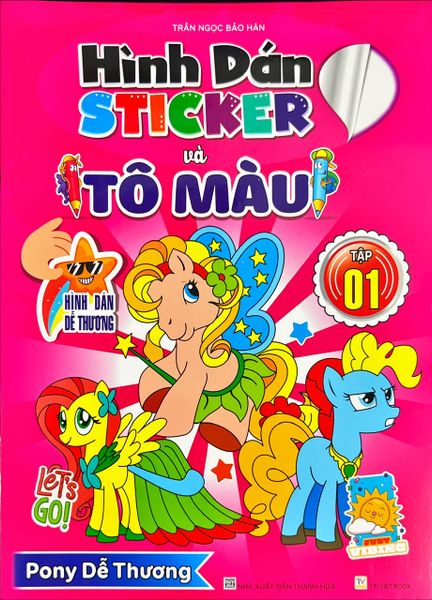  Hình dán sticker và tô màu T.1 