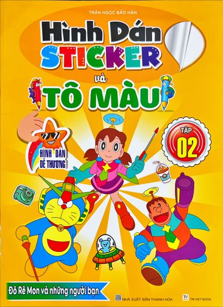  Hình dán sticker và tô màu T.2 