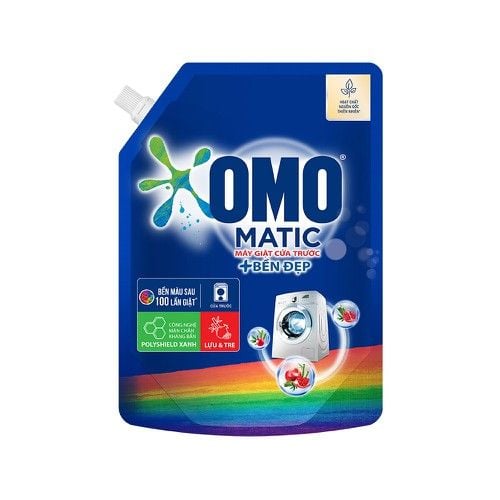  Omo Nước giặt matic bền đẹp cửa trước 2kg 