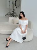  Sophia Top(áo trễ vai đính nơ- không bao gồm váy) 