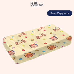  Ga giường cho bé Tencel 60s, Họa tiết [ Busy Capybara] 