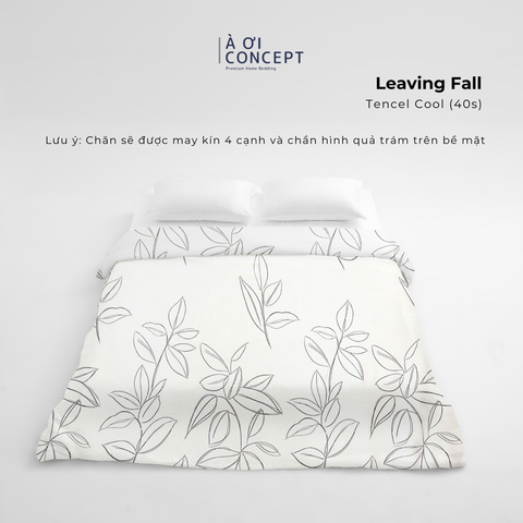  Chăn mền 4 mùa hoạ tiết | Vỏ Tencel 40s | 160x200cm, 180x200cm, 200x220cm | | Leaving Fall 