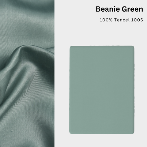  Drap giường Tencel 100s, Màu [ Beanie Green] 
