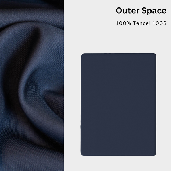  Drap giường Tencel 100s, Màu [ Outer Space] 