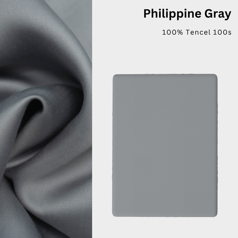  Drap giường Tencel 100s, Màu [ Philippine Gray] 