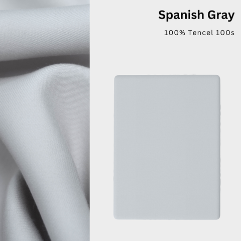  Drap giường Tencel 100s, Màu [ Spanish Gray] 